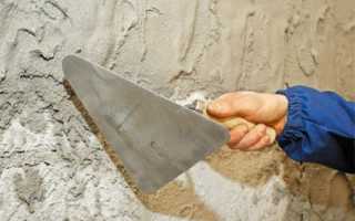 Штукатурка стен песком с цементом своими руками