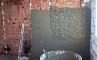 Штукатурка стен по бетону технология