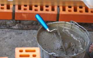 Как замесить цементный раствор без песка