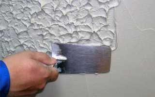 Шпаклевка стен рельефная стены под покраску